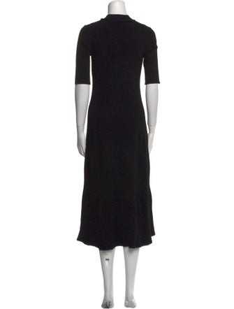 Proenza Schouler Mock Neck Long Dress