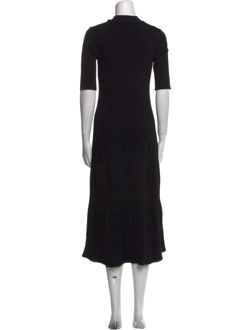 Proenza Schouler Mock Neck Long Dress