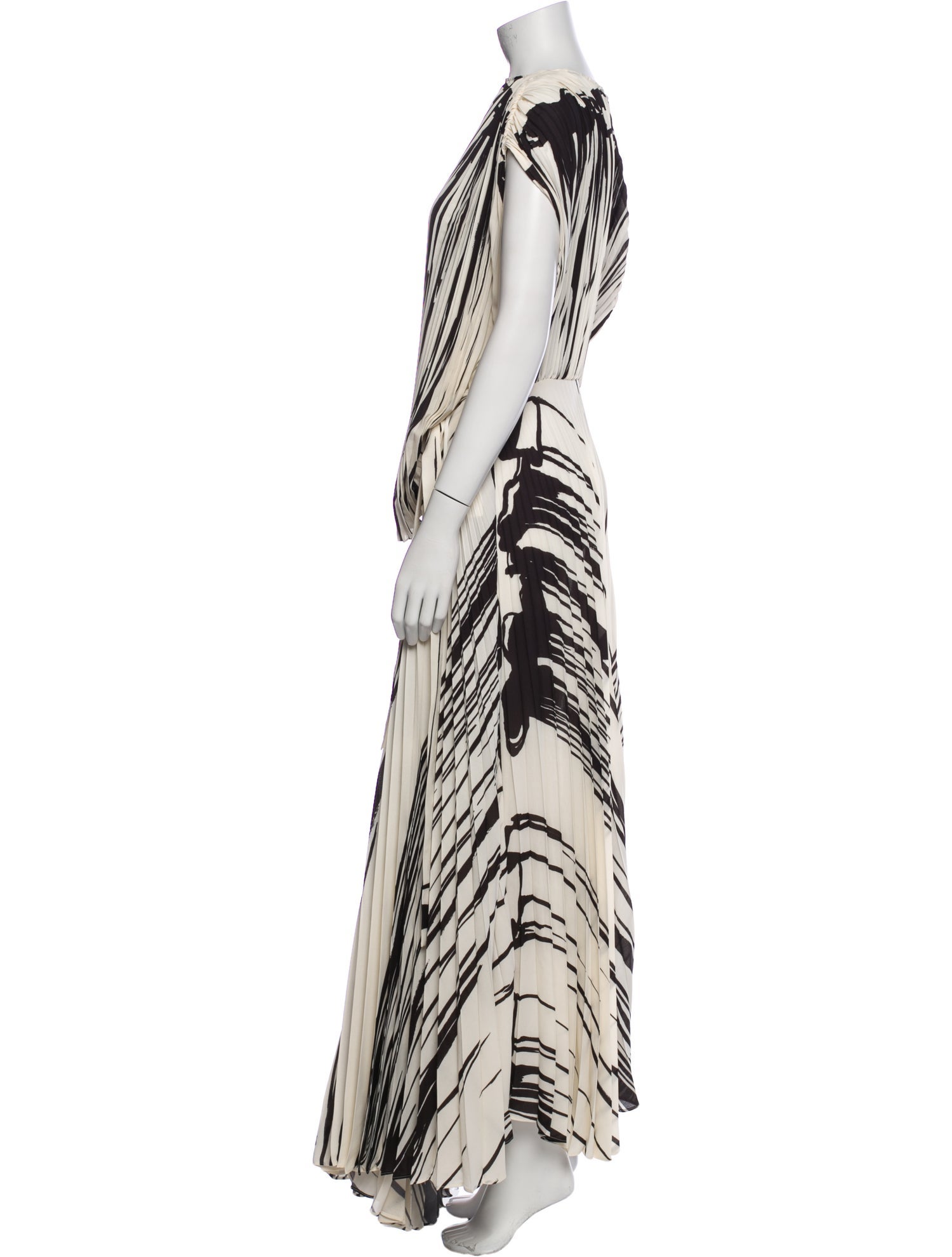 Proenza Schouler Striped Long Dress