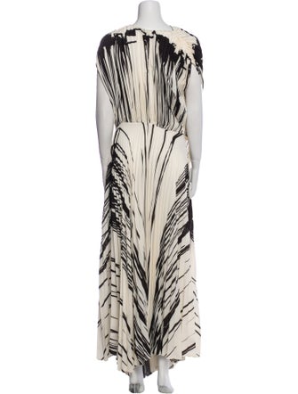 Proenza Schouler Striped Long Dress