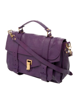 Proenza Schouler Leather Top Handle Bag