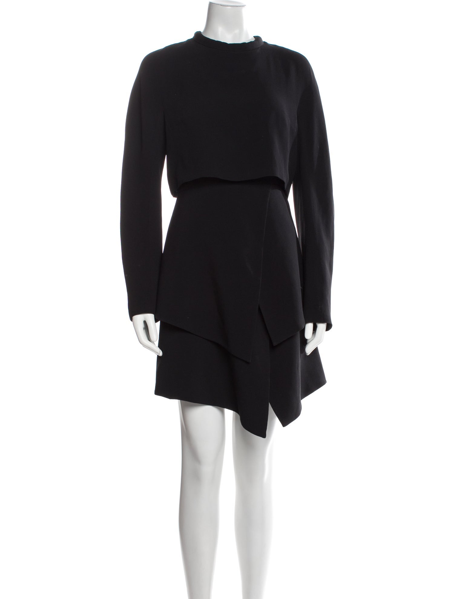 Proenza Schouler Mock Neck Mini Dress