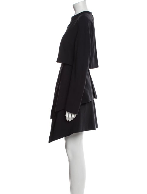 Proenza Schouler Mock Neck Mini Dress