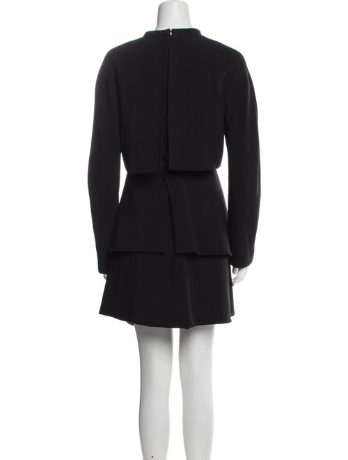 Proenza Schouler Mock Neck Mini Dress