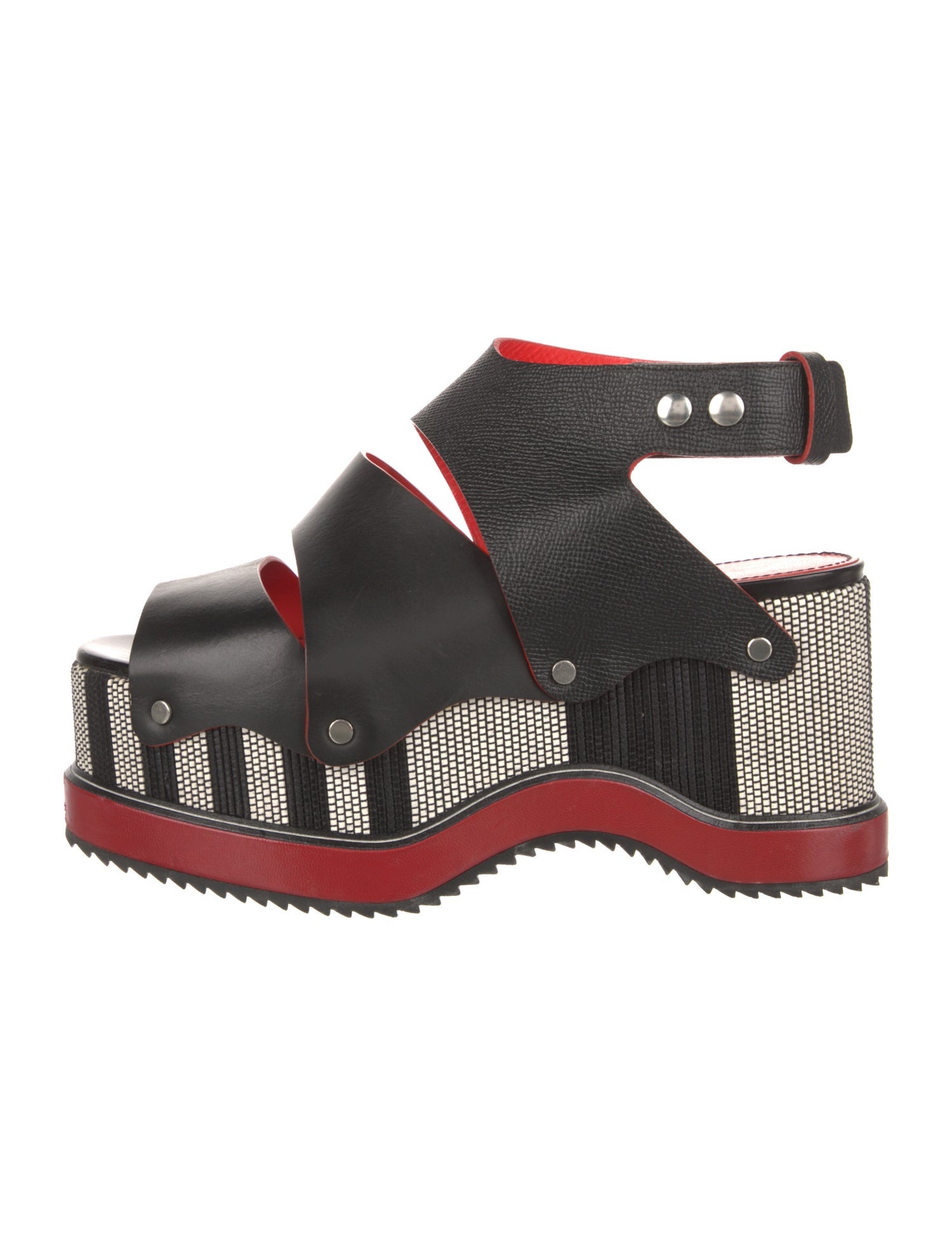 Proenza Schouler Leather Slingback Flats