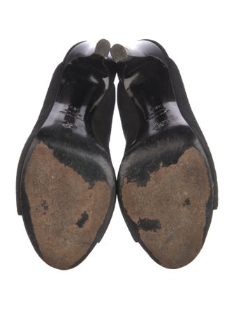 Proenza Schouler Suede Slingback Sandals