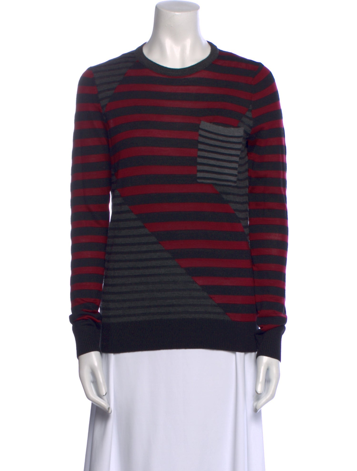 Proenza Schouler Wool Striped Sweater