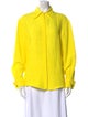Proenza Schouler Long Sleeve Button-Up Top