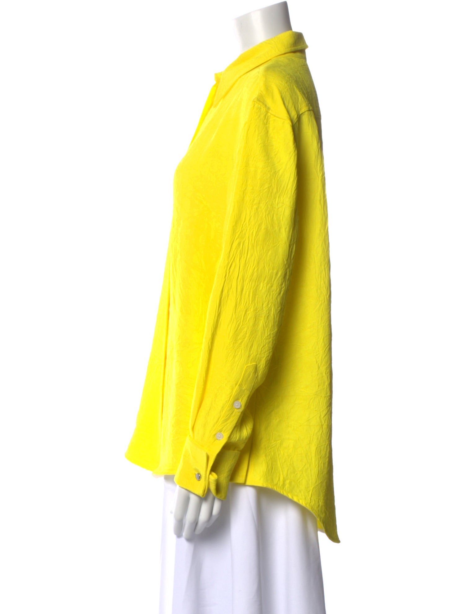 Proenza Schouler Long Sleeve Button-Up Top