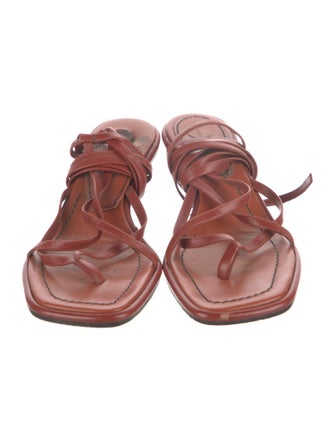 Proenza Schouler Leather Gladiator Sandals