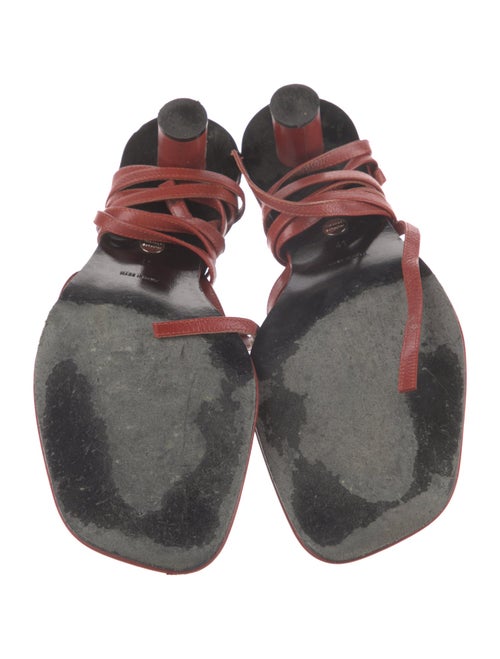 Proenza Schouler Leather Gladiator Sandals