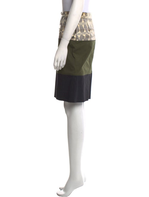 Proenza Schouler Striped Knee-Length Skirt