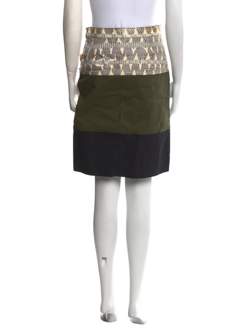 Proenza Schouler Striped Knee-Length Skirt