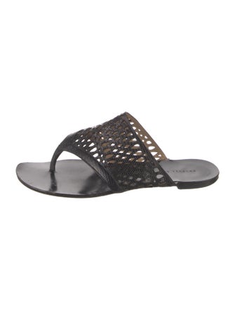 Proenza Schouler Leather Slides