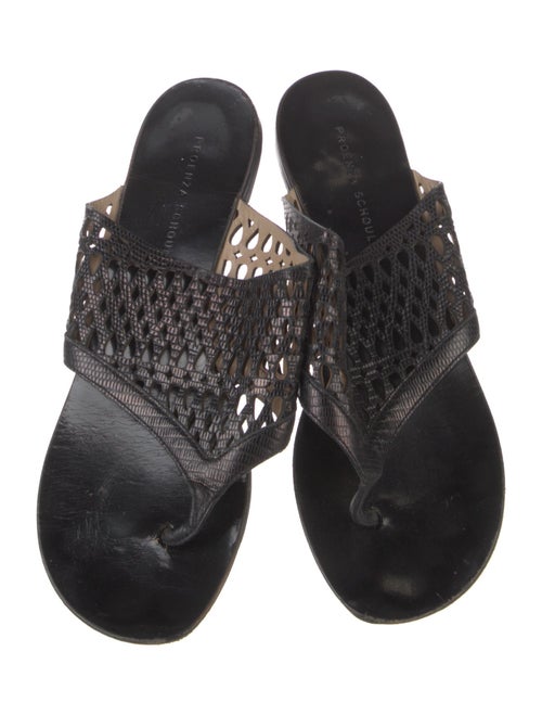 Proenza Schouler Leather Slides