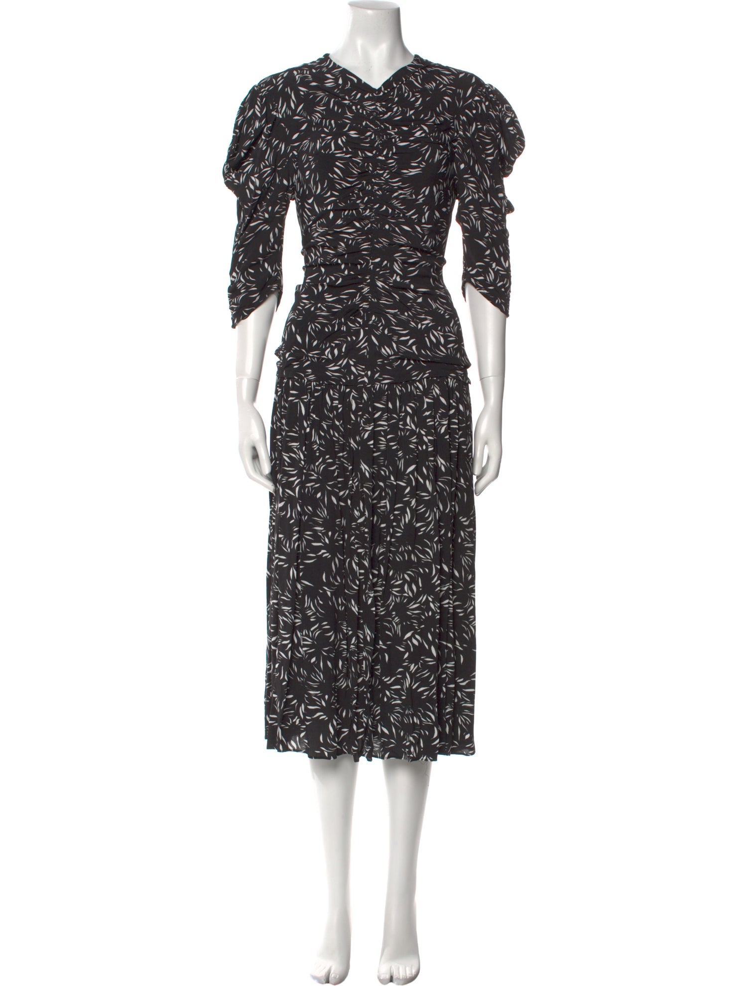 Proenza Schouler Printed Long Dress