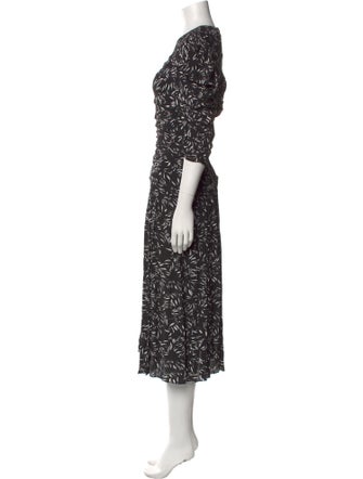 Proenza Schouler Printed Long Dress