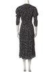 Proenza Schouler Printed Long Dress