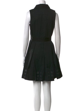 Proenza Schouler Mock Neck Mini Dress