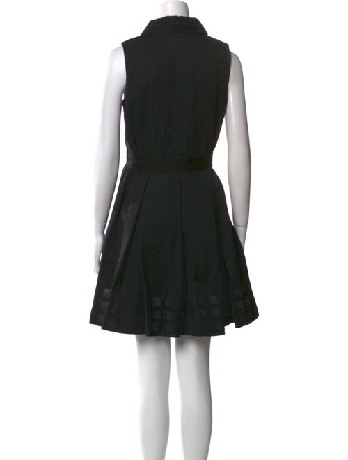 Proenza Schouler Mock Neck Mini Dress