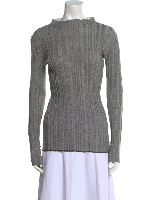 Proenza Schouler Bateau Neckline Long Sleeve Top