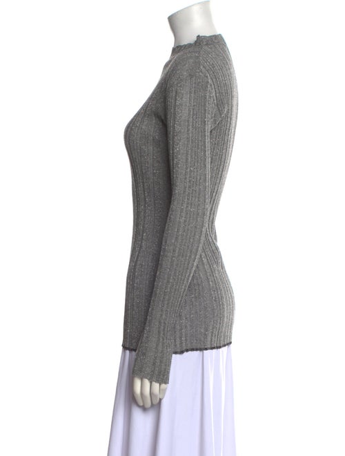 Proenza Schouler Bateau Neckline Long Sleeve Top