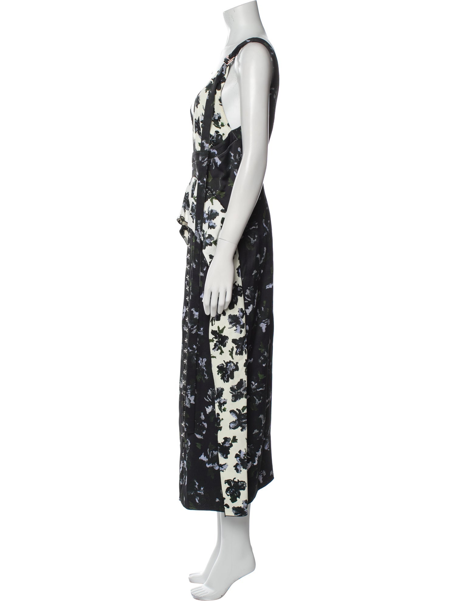 Proenza Schouler Printed Long Dress
