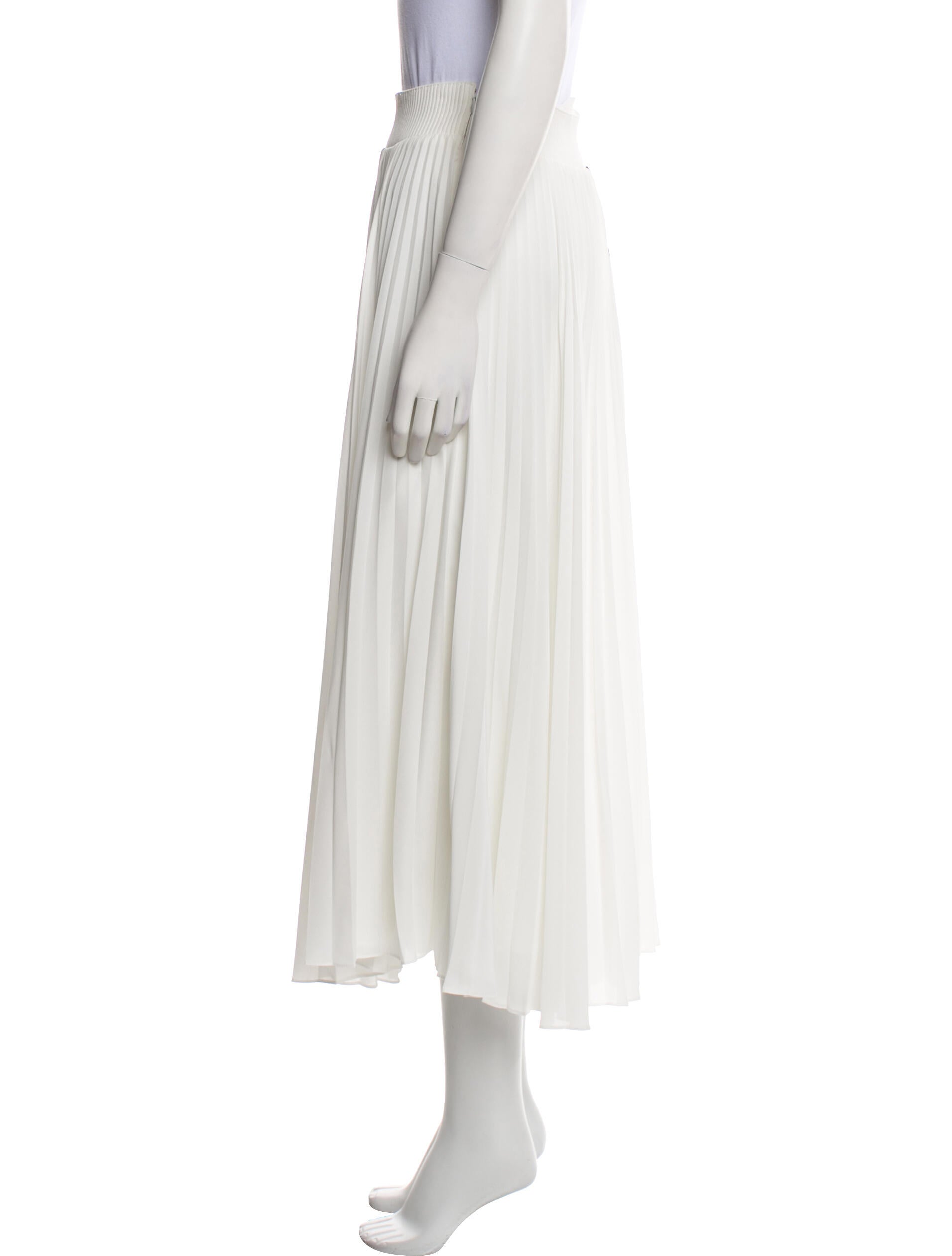 Proenza Schouler Graphic Print Midi Length Skirt