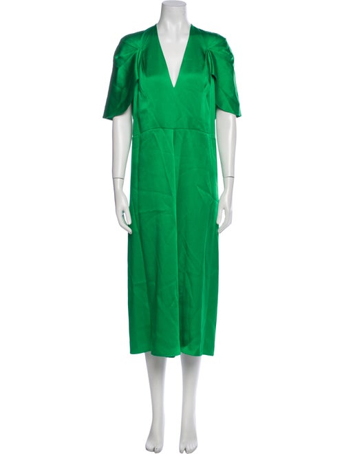 Proenza Schouler V-Neck Long Dress