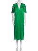 Proenza Schouler V-Neck Long Dress