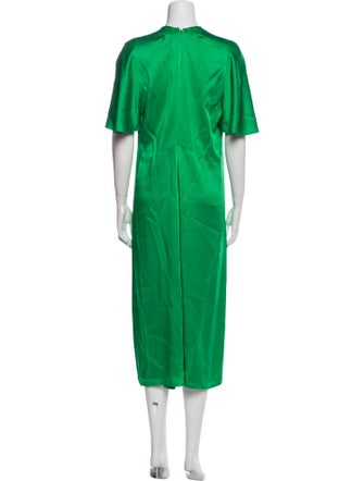 Proenza Schouler V-Neck Long Dress