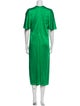 Proenza Schouler V-Neck Long Dress