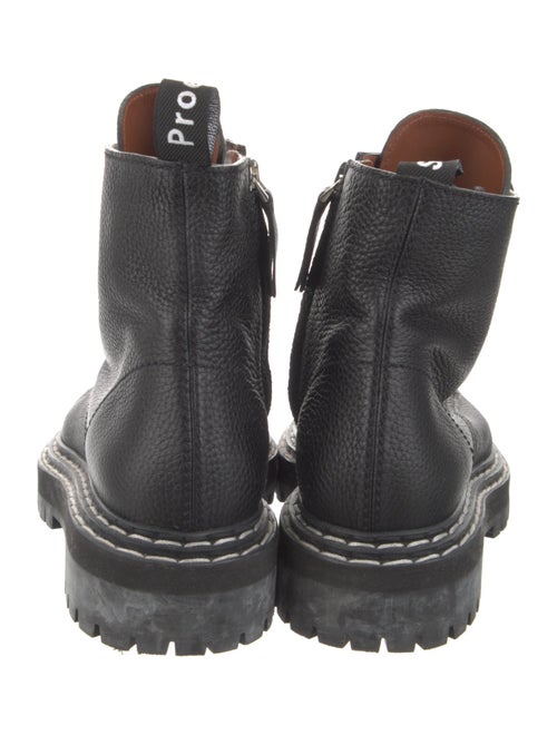 Proenza Schouler Leather Combat Boots