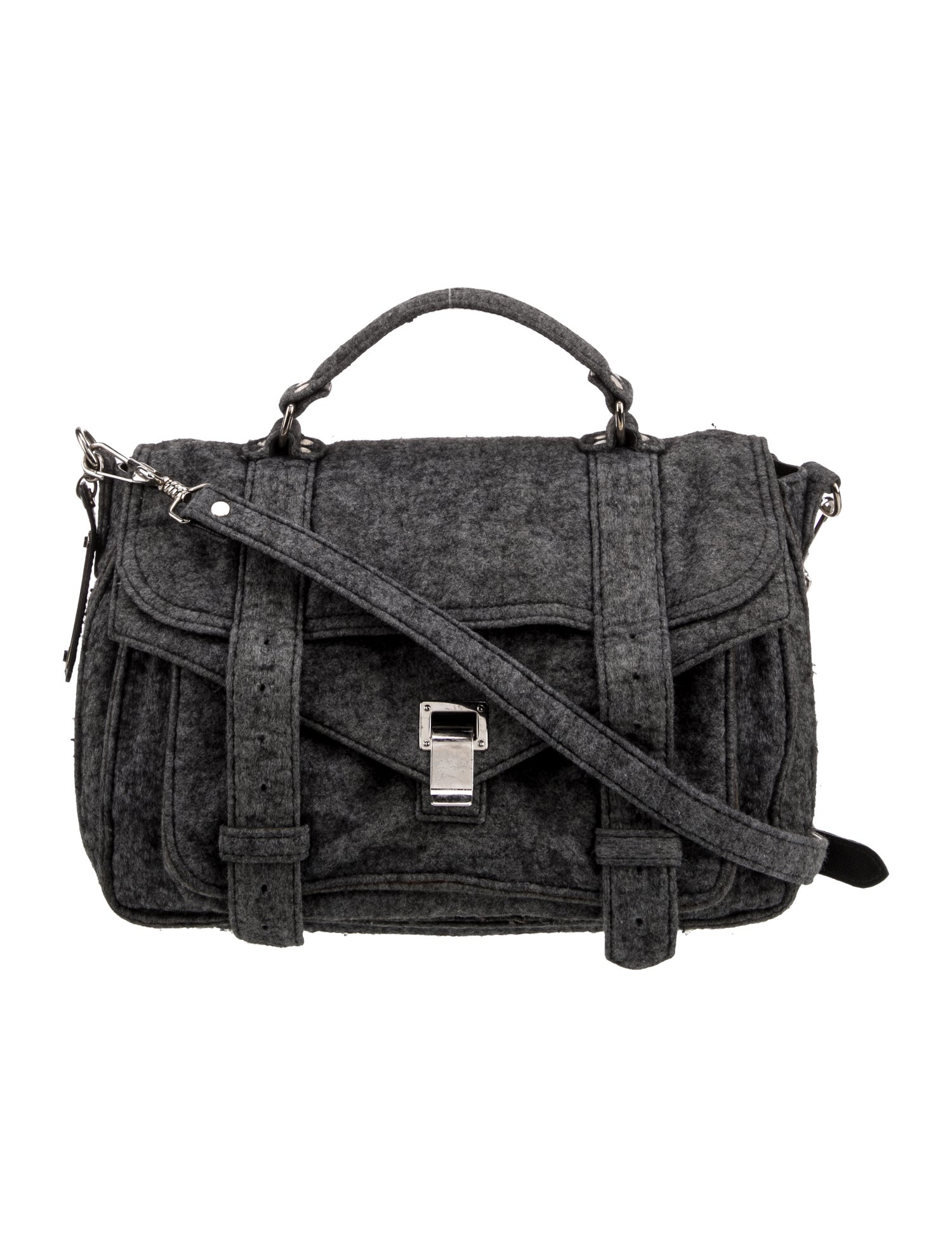 Proenza Schouler Wool Shoulder Bag