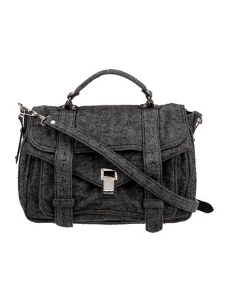 Proenza Schouler Wool Shoulder Bag