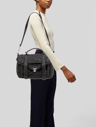 Proenza Schouler Wool Shoulder Bag
