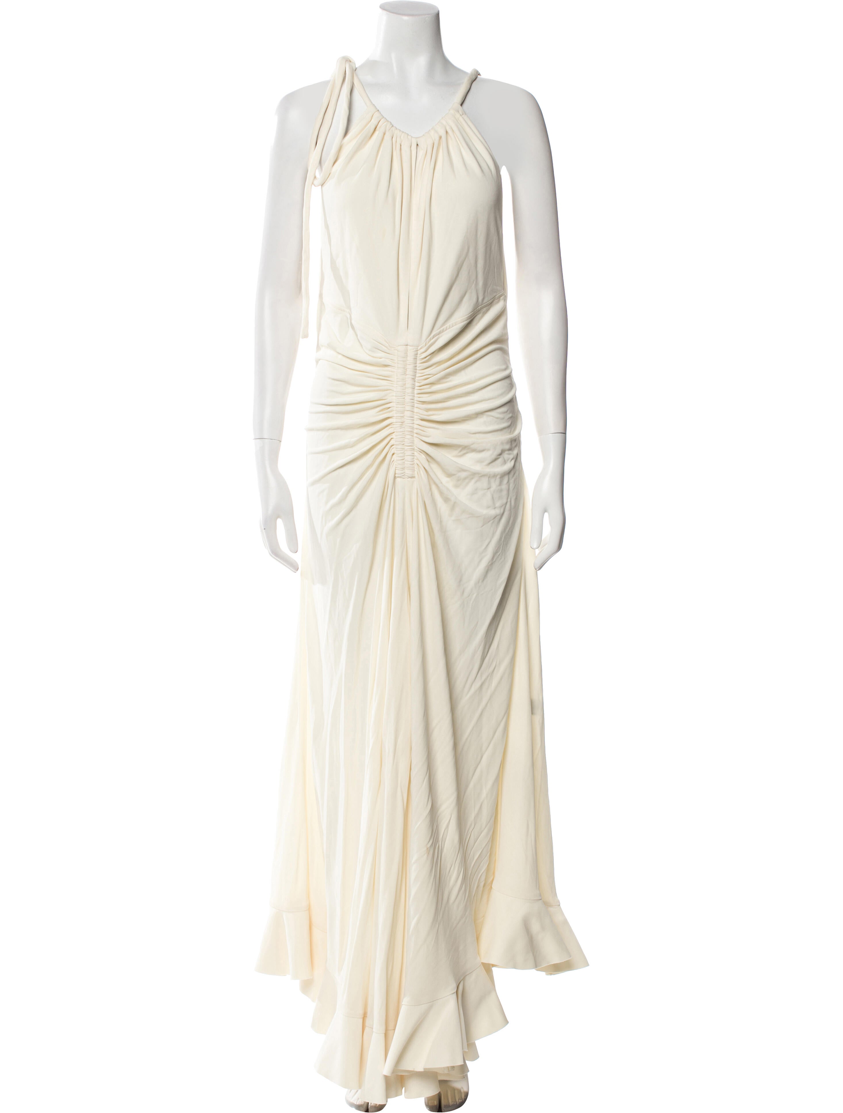 Proenza Schouler Halterneck Long Dress