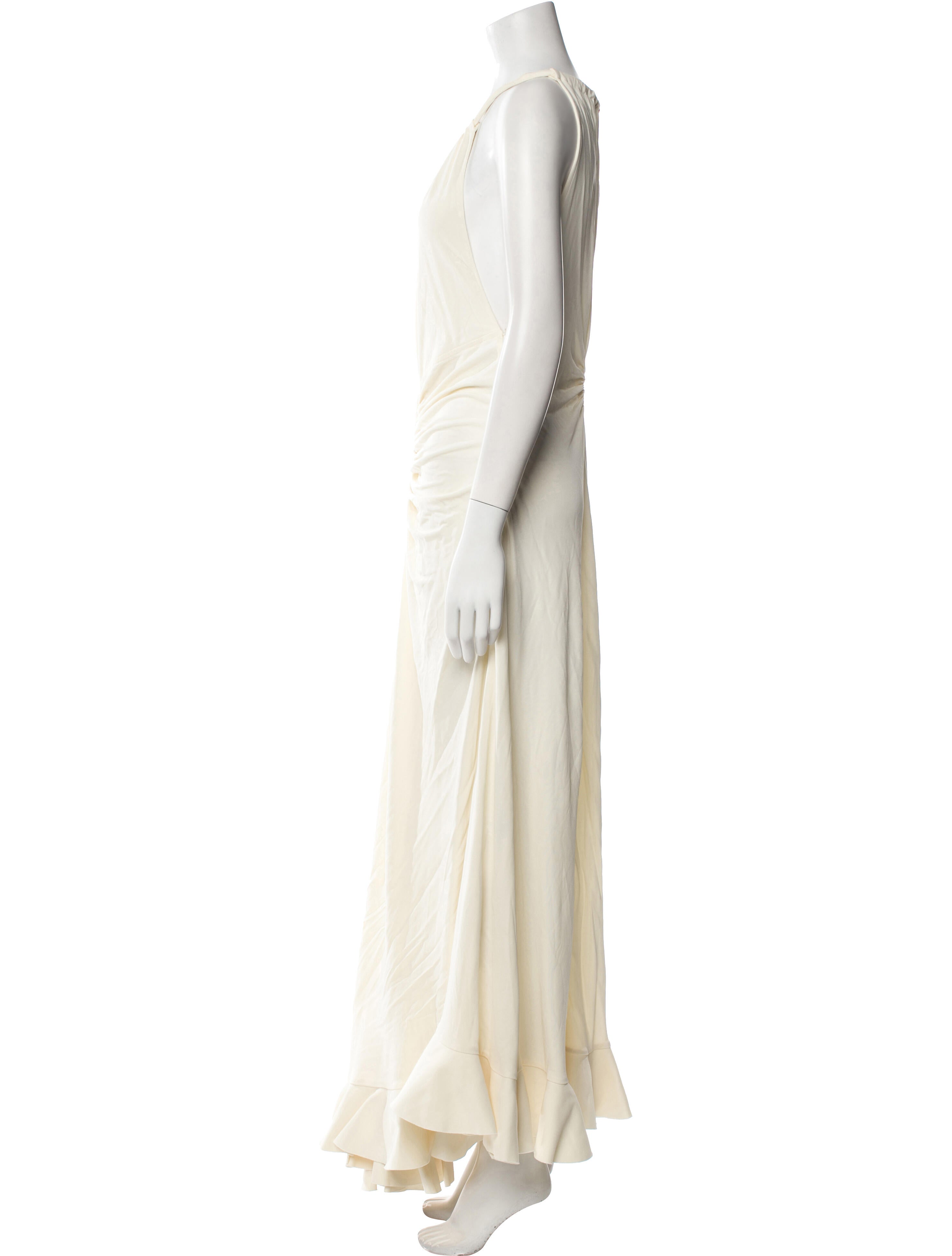 Proenza Schouler Halterneck Long Dress