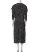 Proenza Schouler Printed Midi Length Dress