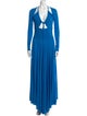 Proenza Schouler V-Neck Long Dress