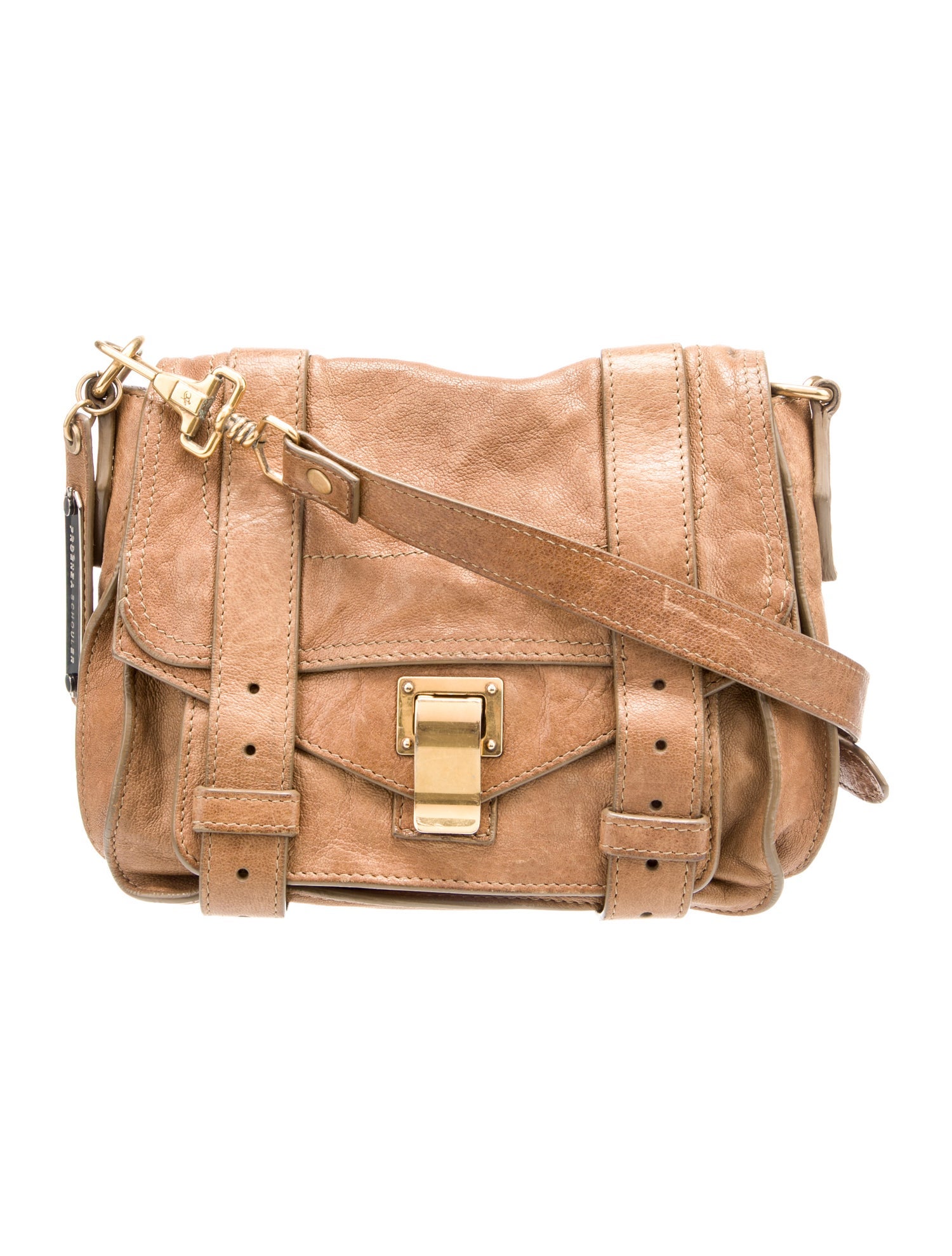 Proenza Schouler Leather Messenger Bag