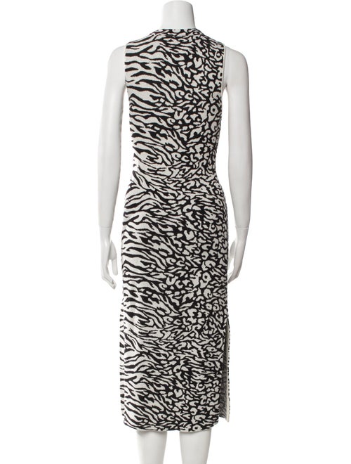 Proenza Schouler Animal Print Midi Length Dress