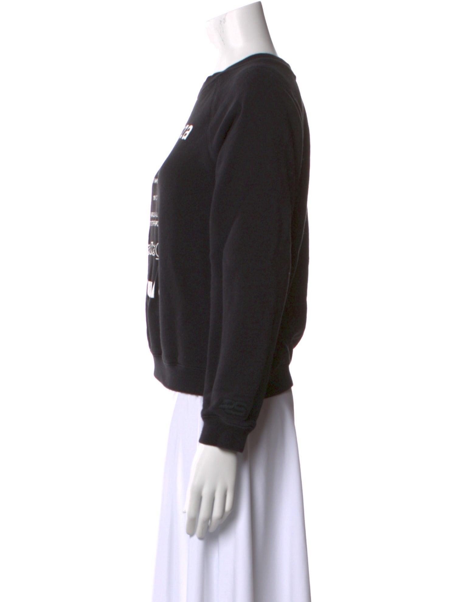 Proenza Schouler Graphic Print Crew Neck Sweatshirt