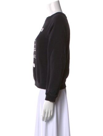 Proenza Schouler Graphic Print Crew Neck Sweatshirt