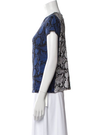 Proenza Schouler Printed Crew Neck T-Shirt