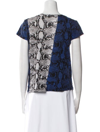 Proenza Schouler Printed Crew Neck T-Shirt