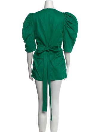 Proenza Schouler V-Neck Mini Dress