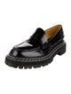 Proenza Schouler Leather Whipstitch Trim Loafers