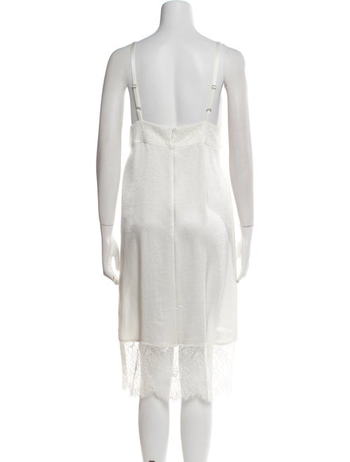 Proenza Schouler Lace Trim Embellishment Nightgown