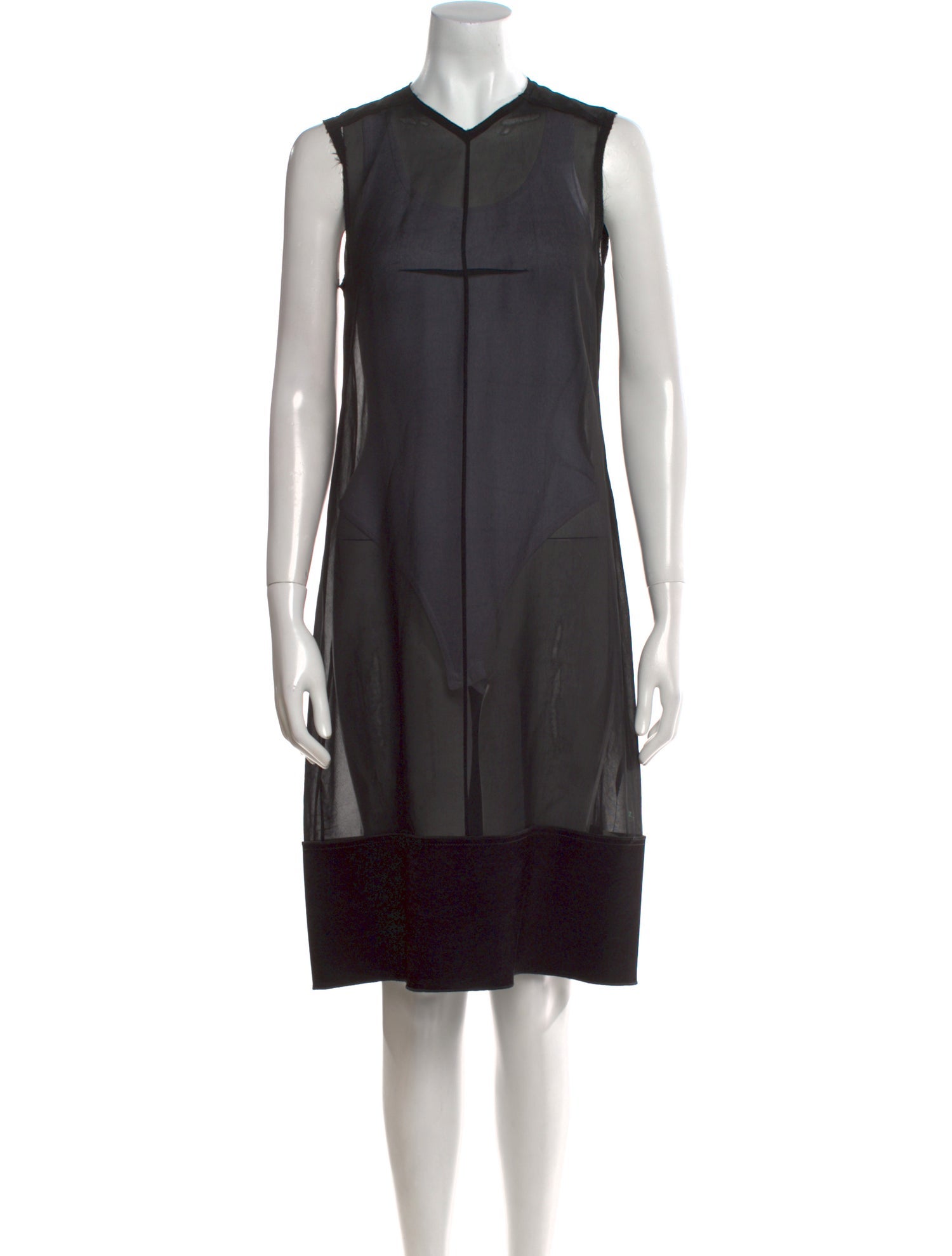 Proenza Schouler Crew Neck Knee-Length Dress